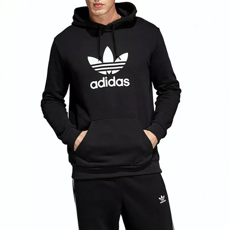 adidas Originals Warm-Up Men&#039;s sweatshirt DT7964 BLACK sz S, | eBay