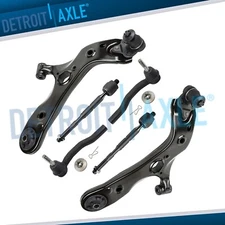 Front Lower Control Arms Tie Rod Ends Kit for Lexus CT200h Toyota Prius Plug-In