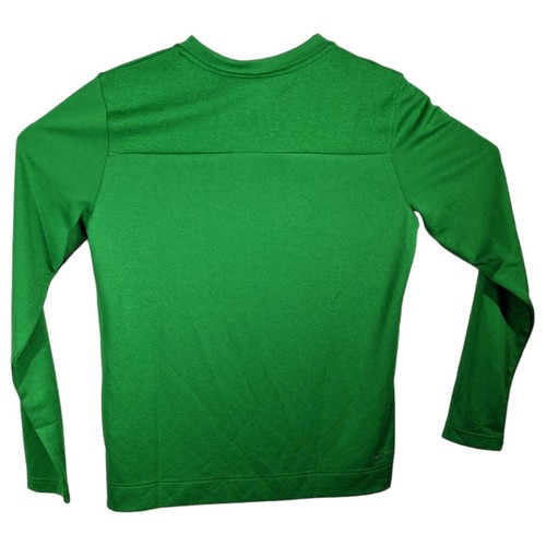 Oregon DUCKS TEAM ISSUED Soccer Shirt Green Womens Medium Long Sleeve Nike - Picture 2 of 11