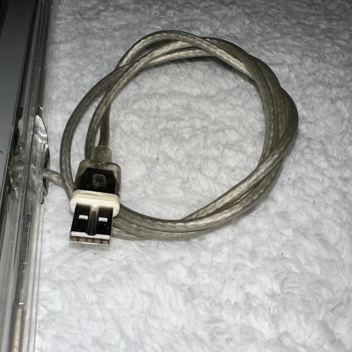Vintage Apple M7803 Pro Keyboard USB Wired Clear Black 2000 OEM - Picture 6 of 13