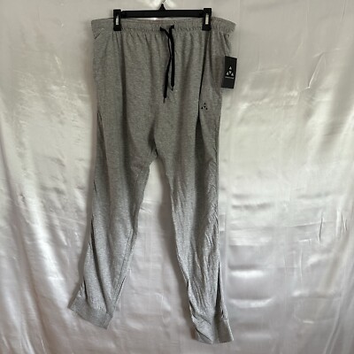 Balanced Tech Jogger Lounge Pants Mens XL Gray Drawstring