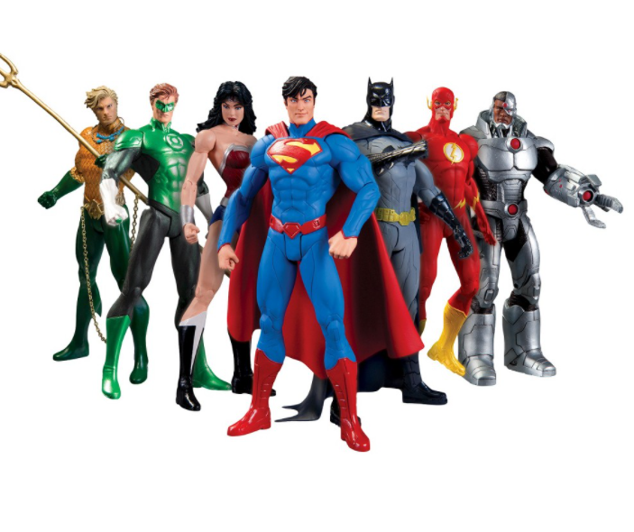 Dc Collectibles Justice League 7-Pack Action Figure Box Set | eBay