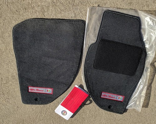 Alfa Romeo 166 Front Floor Mat Set Original - Picture 2 of 2