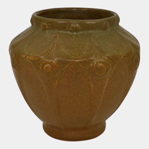 Van Briggle 1915 Arts And Crafts Pottery Brown Ceramic Vase 654 - Picture 4 of 6