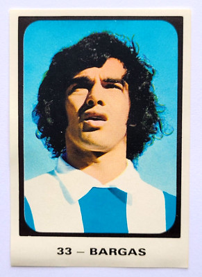 1974 EM Munich World Cup FIFA #033 ANGEL BARGAS Argentina Cromo PERU Edition