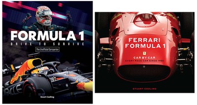 The Formula 1 Unofficial Companion & Ferrari Car by Car TWO BOOK SET