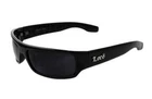Locs Black OG Biker Shades Original Gangster Shades Mens Sunglasses Dark Lens