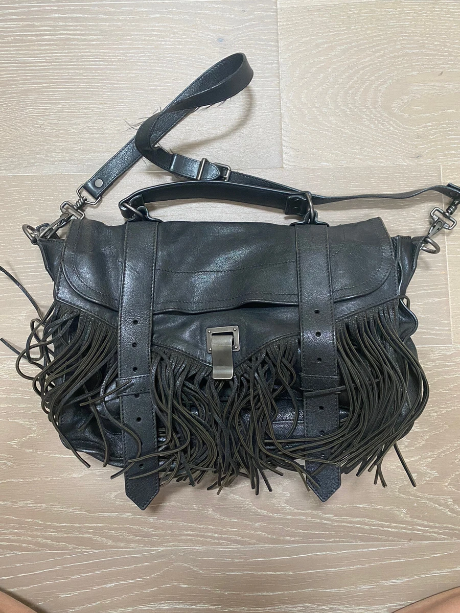 Proenza Schouler PS1 Tiny Bag in Black