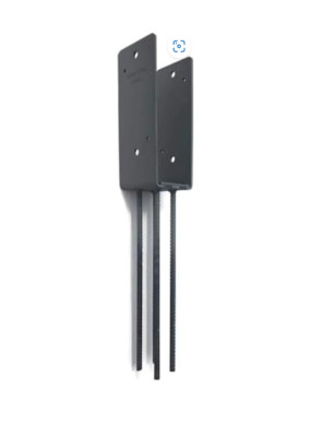 SWP84 Sturdi-Wall Plus Wet Set Bracket 4-Ply 2x8 | Heavy Duty Structural anchor