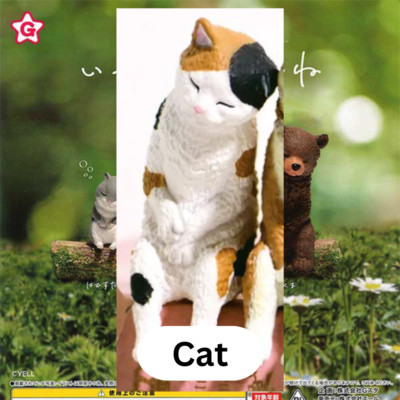 Mini Sleepy Cat Gashapon Sleep Together Yell Japan Gacha Capsule Toy