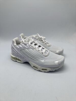 Nike Air Max Plus 3 Triple White CW1417-100 Size 7.5
