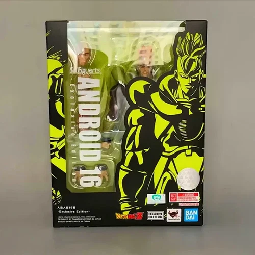 Bandai S.H.Figuarts ANDROID 16 Dragon Ball Z Exclusive Edition Brand New SHF Toy - Imagen 6 de 9