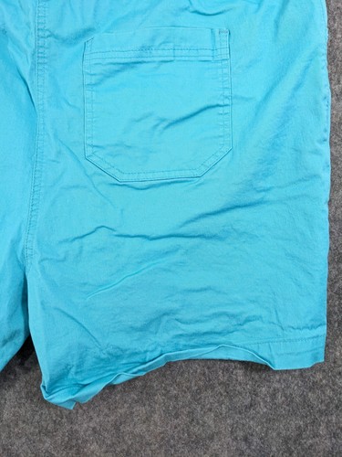 Westbound Shorts Women 18 W Green-ish Blue Stretch High Rise 6" Inseam Pockets - Picture 7 of 11