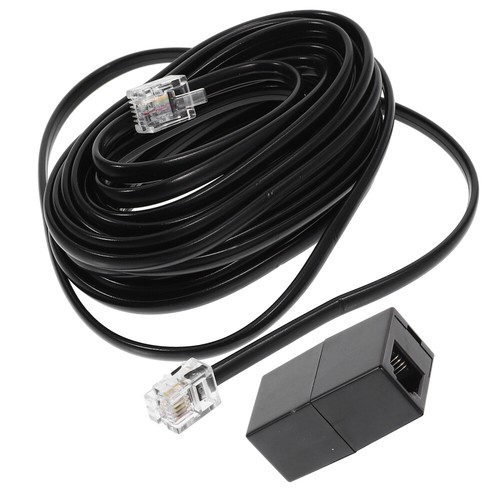 1 Set Wire Clips Telephone Cords Landlines Phone Cord Telephone Cable Receiver - 第 7/12 張圖片