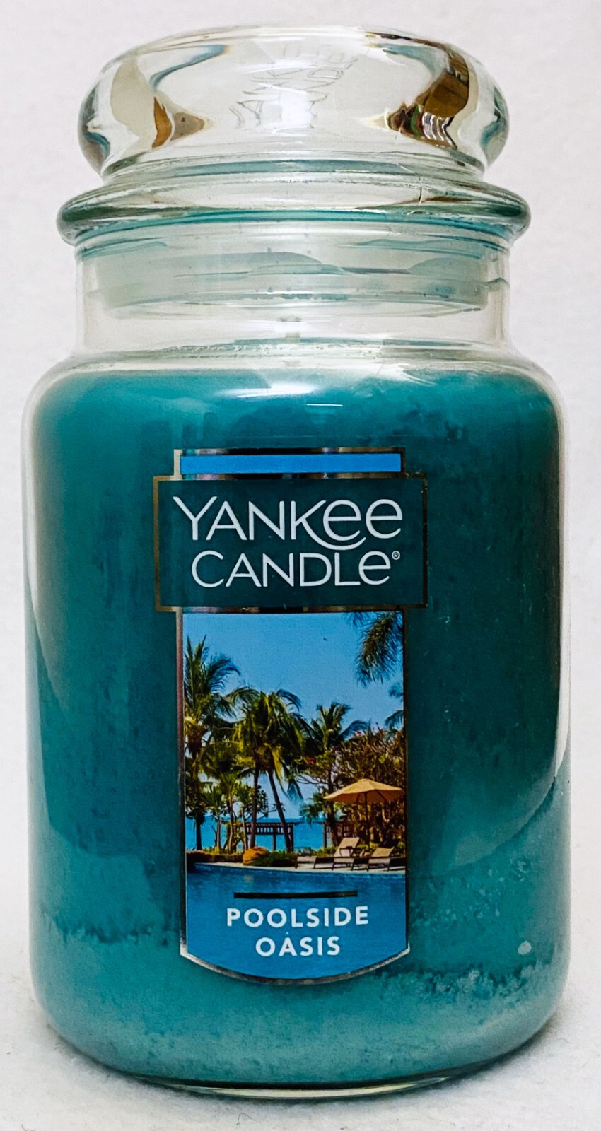 1 Yankee Candle POOLSIDE OASIS Large 1Wick Classic Jar Candle 22 oz eBay