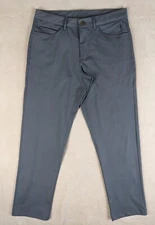 Barbell 32x28 Mens Pants Chino 5 Pocket Stretch Commuter Athletic Athleisure