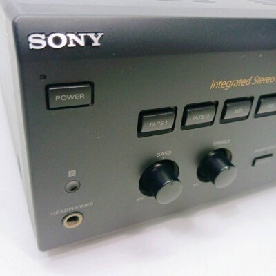 アンプ SONY Integrated Stereo Amplifier TA-F37R SONY Integrated stereo amplifier TA-F37R AC100V Tested working