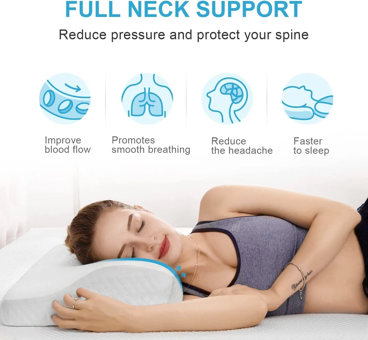 Almohada Cervical Memory Foam