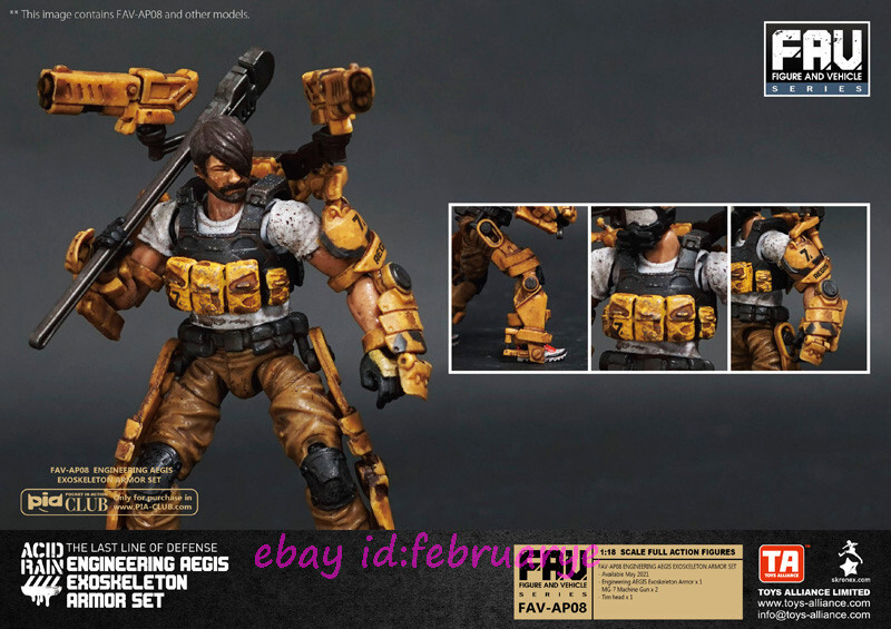 Ori Toy 1/18 Acid Rain World FAV-AP08 Engineering AEGIS