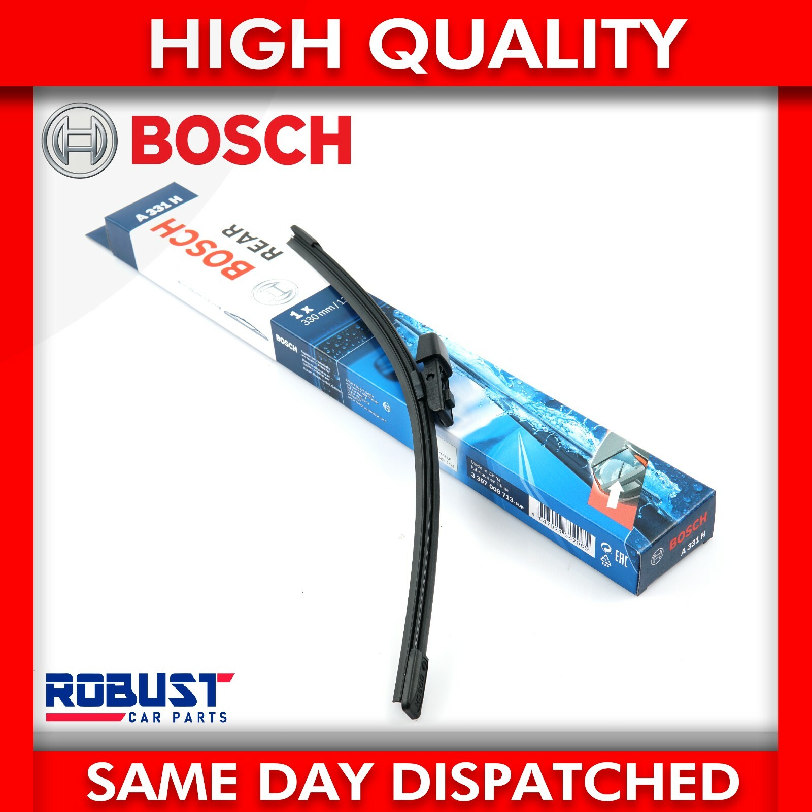 Aerotwin Lama Tergicristallo Posteriore Auto 330mm Bosch A331h - Miniatura 3