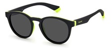 POLAROID KIDS PLD 8048/S 71C BLACK YELLOW 45/18/130 JUNIOR Sunglasses