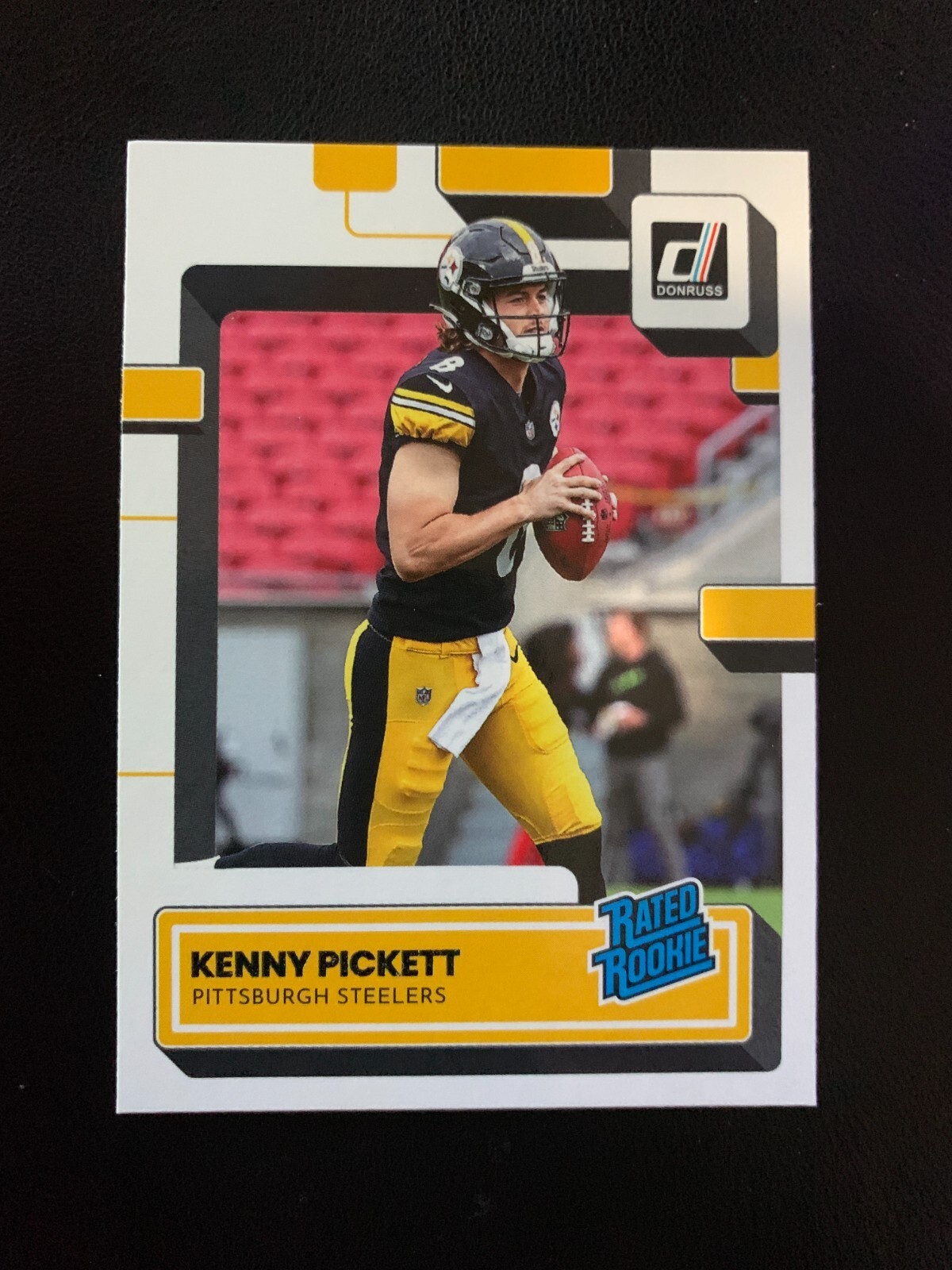 2022 Panini Donruss - Rated Rookie #301 Kenny Pickett (RC) Pittsburgh steelers