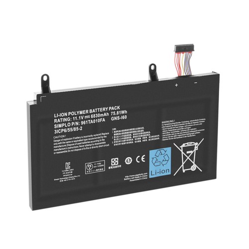 6830mAh GNS-I60 961TA010FA Akku Für GIGABYTE P35G P35K P35W P35X P37K P37W P37X - Afbeelding 7 van 12