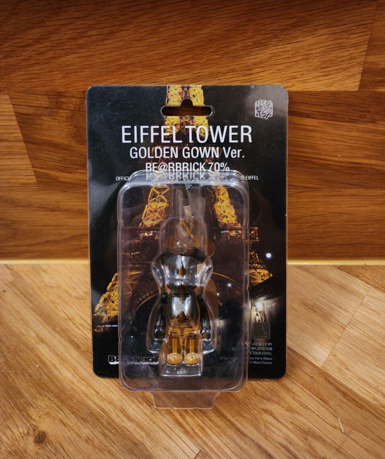 BE@RBRICK EIFFEL TOWER GOLDEN GOWN Ver.