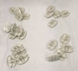 Lot of 24 SAFETY 1ST Press 'n Pull Electric Outlet Plug Protector Covers Caps