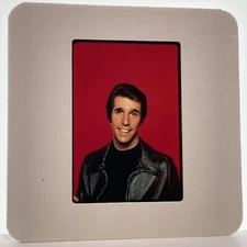 35mm Slide Henry Winkler as The Fonz on Happy Days TV Show Vintage Publicity #2