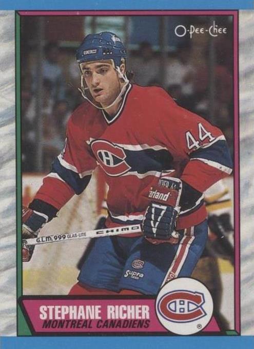 1989-90 O-Pee-Chee - Stephane Richer #153 for sale online | eBay