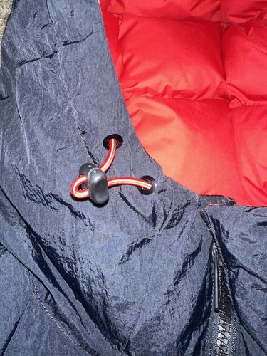 Nike Jordan Essentials Puffer Coat Black/Red - Picture 3 of 9