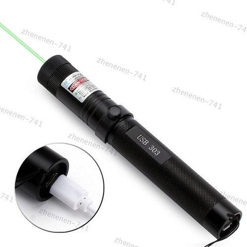 1000 Meilen starker Strahl grüner Laserpointer 533 nm Laser Taschenlampe wiedera - Bild 5 von 5