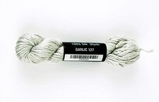 PEPPER POT SILK 127 Garlic Gray Single Ply 30 Yd. Needlepoint Stitching Thread