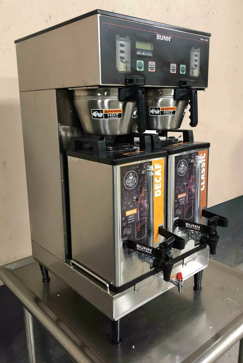 BUNN DUAL SH DBC Commercial Coffee Brewer 2017 Model server 33500 maker  PICKUP!