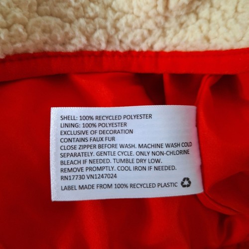 Lego Collection Target Sherpa Jacket Women Small Fleece Coat Contrast Pocket #1 - Picture 4 of 5