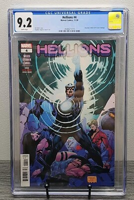 Hellions #4 (2020) Marvel NM Comics Book CGC 9.2 Stephen Segovia cover & art