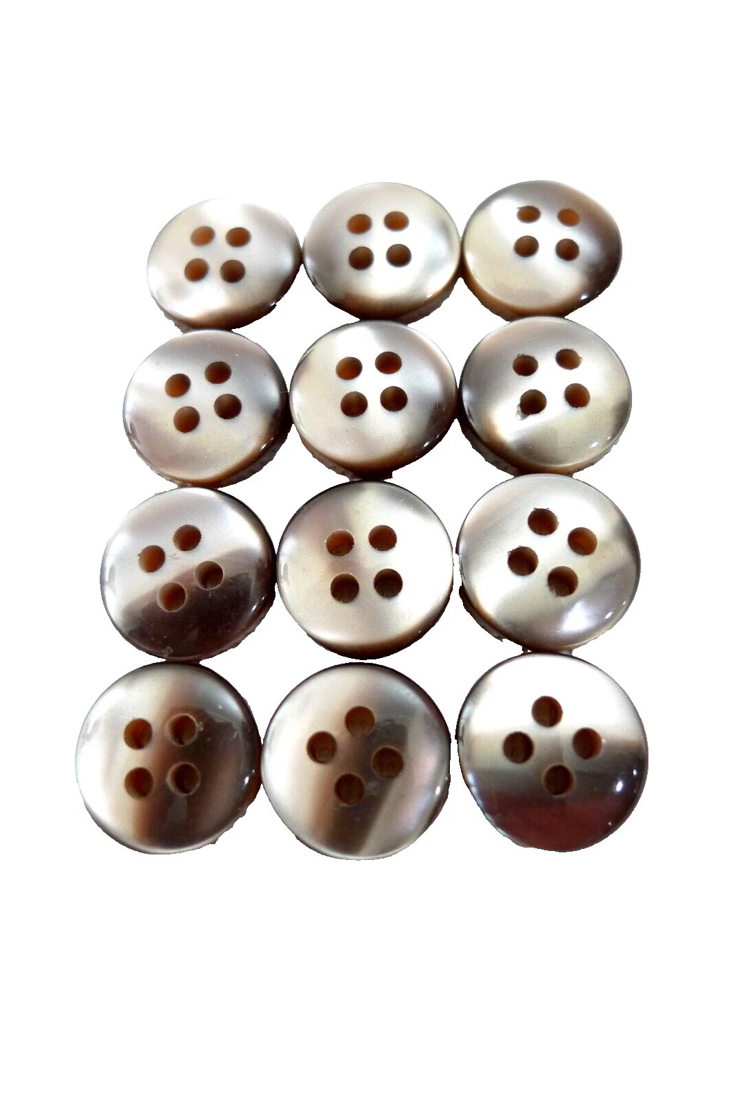 Round Acrylic 4-Hole Flat Button Sewing Buttons