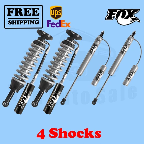 Fox Shocks Kit 4 Front 0-3" & Rear 2-3" Lift for Toyota Tacoma 2005-2015 (For: Toyota Tacoma)