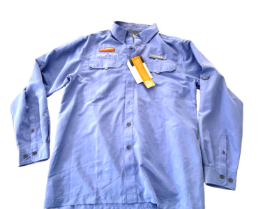 Habit Mens Fishing Shirt Sz MEDIUM SOLAR Factor UPF 40+ Protection New Tags