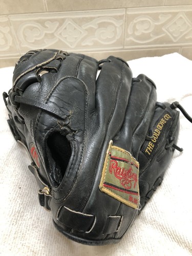 "Guante de béisbol Rawlings GG1000 12"" etiquetas doradas lanzamiento con la mano izquierda TIENE DESGASTE INTERIOR" - Imagen 11 de 24