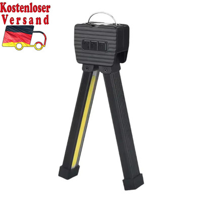 Portable Super Bright Foldable LED Flashlight Multifunctional Strong Magnet COB 