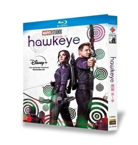Hawkeye Season 1 (2021)   Series Film 2-Discs   New Box Set