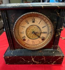 Antique 1903 William Gilbert Clock with key from Winsted Connecticut Estate Sale