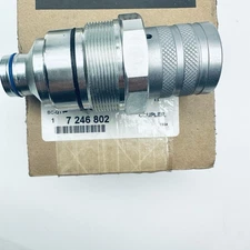 Female Flat Face Hydraulic Coupler OEM Replacement Cartridge 7246802