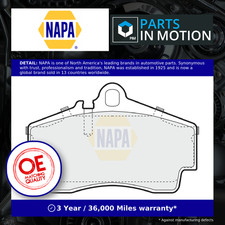 Brake Pads Set fits PORSCHE BOXSTER 986 2.5 Rear 96 to 99 M96.20 NAPA Quality