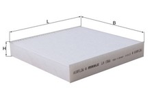 Innenraumfilter KNECHT LA 1566 Partikelfilter für MF IGNIS SUZUKI 3 FF JIMNY A6G