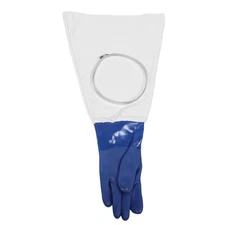  Sandblasting Gloves Rubber Cleaning Heavy Duty for Industrial Use