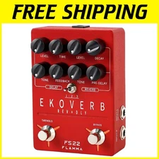 Ekoverb Freeze Trail On Guitar Effects Pedal
