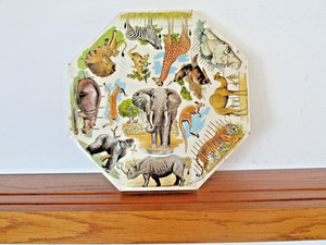 500 Piece 1968 Springbok Puzzle. Never Opened. Zoo Animals.